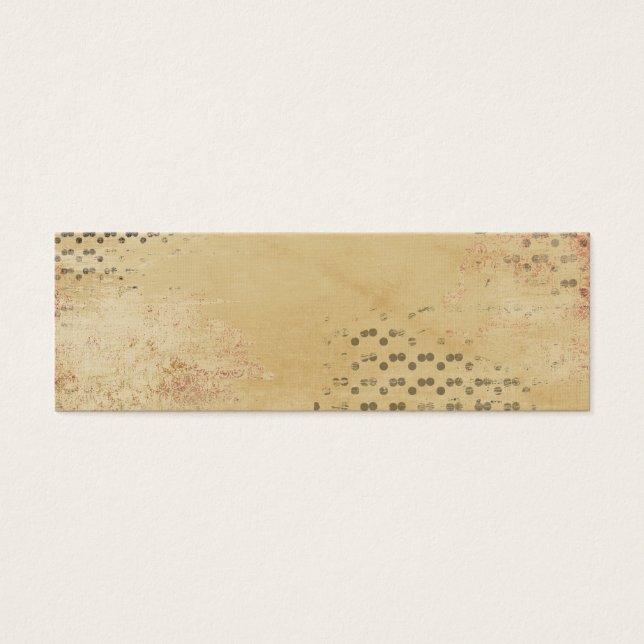 Fondo de collage de papel Kraft con puntos negros  (Frente)