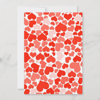Fondo de Corazones Rojos
