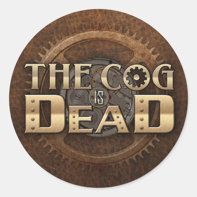 Fondo de cuero del Pegatina del logotipo (Anverso)