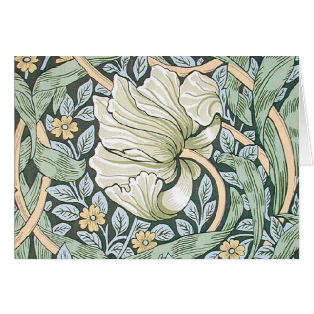 Fondo de escritorio floral William Morris Pimperne (Anverso (Horizontal))