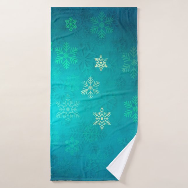 fondo de la estrella de navidades (Toalla de baño)