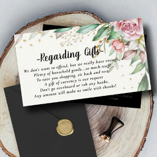 Fondo de luna de miel floral en lugar de tarjetas 