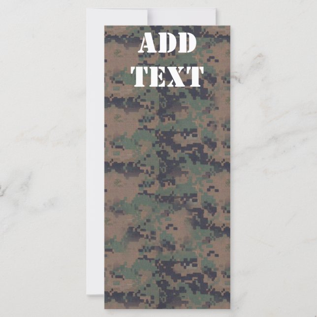 Fondo de madera digital militar (Anverso)
