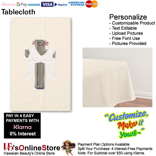 Fondo de manteles de lino de hogar beige (Cross Tablecloth Linen with Beige Background.)