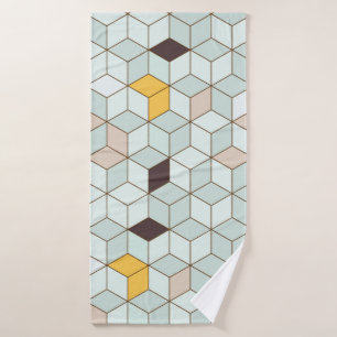 Fondo de mosaico de época diseñado a partir de geo