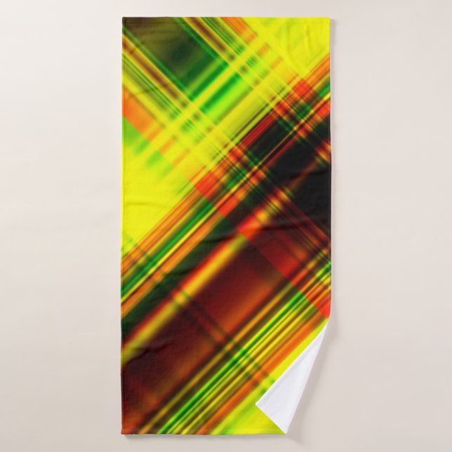 fondo de patrón diagonal geométrico abstracto de a (Toalla de baño)