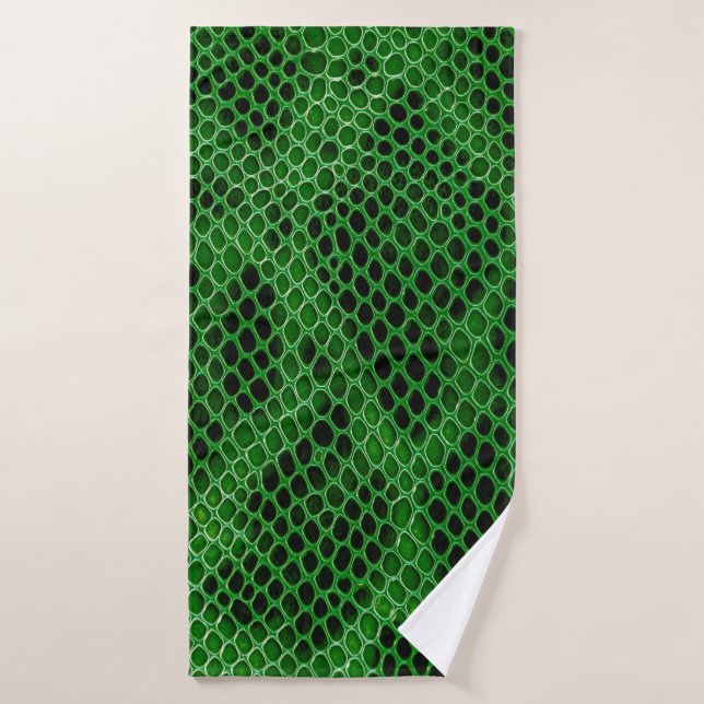 Fondo de piel de serpiente (Toalla de baño)