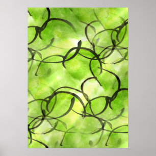 fondo de pintura de mano de vanguardia de arte ver