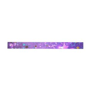 Fondo de Relieve metalizado púrpura con estrellas