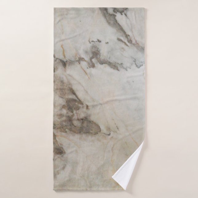 Fondo de textura de piedra de mármol marrón claro. (Toalla de baño)