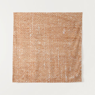 Fondo de textura de tela de lino marrón
