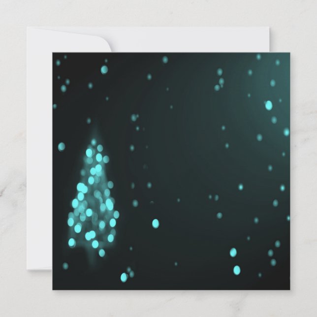 Fondo del árbol de Navidad bokek - Verde azulado (Anverso)