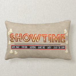 Fondo del beige de la almohada de Showtime del