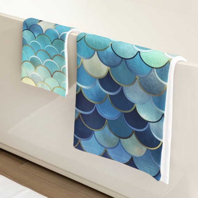 Fondo del cielo azul del patrón de la escala de pe (Subido por el creador)