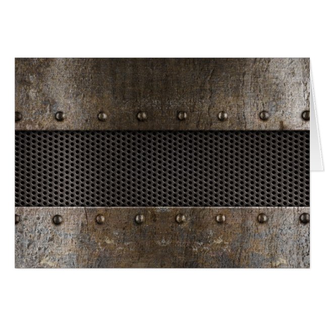 Fondo del metal del Grunge (Anverso (Horizontal))