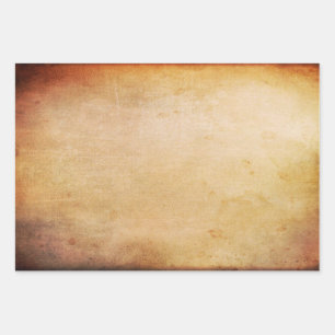 Fondo del papel antiguo del pergamino quemado