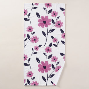 Fondo del patrón floral sin soldadura, dibujado a