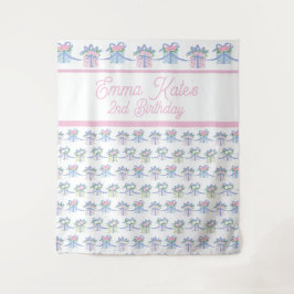 Fondo del Tapiz del Cumpleaños - Tema del regalo