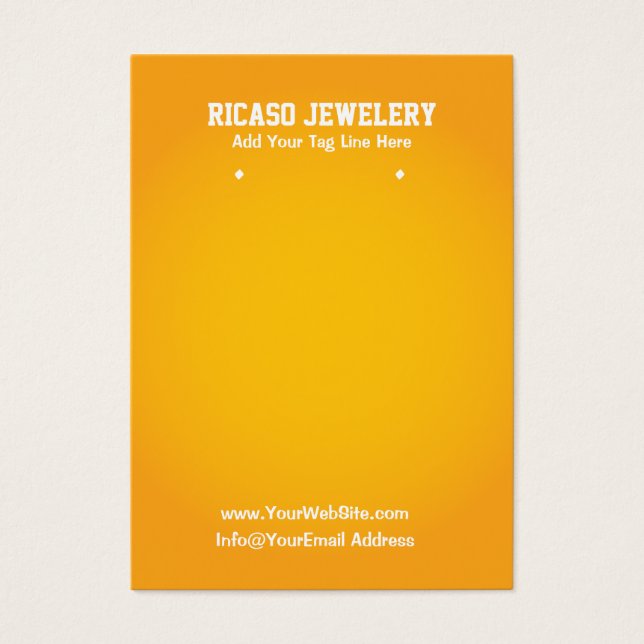 Fondo dorado de la trayectoria (Frente)