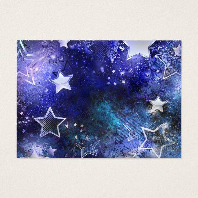 Fondo espacial con estrellas (Frente)