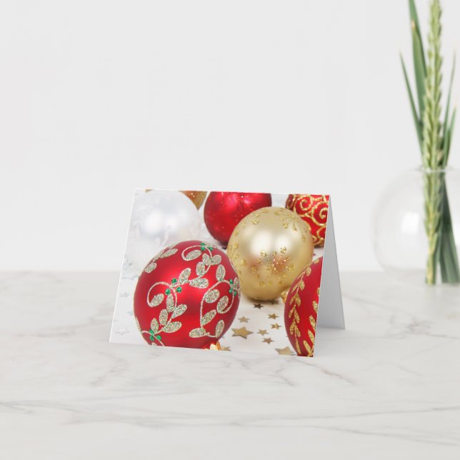 Fondo festivo de los ornamentos del navidad del (Anverso)