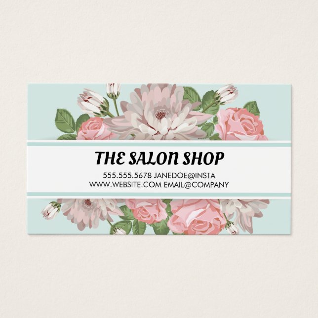 Fondo Floral Elegante (Frente)