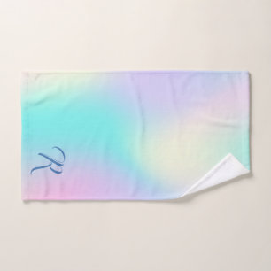 Fondo holográfico de colores claros