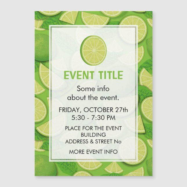 Fondo Lime (Anverso)