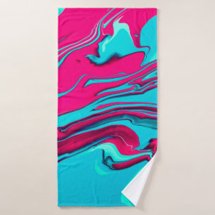 Fondo líquido de pintura mareada. Dolor fluido