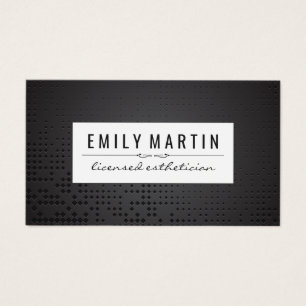 Fondo metálico negro   Marco blanco