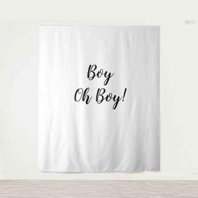 Fondo Oh Boy Oh Boy Tapiz de pancarta (Anverso)