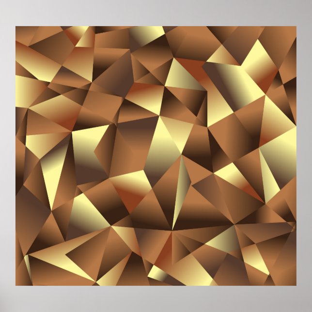 Fondo polígono: Resumen de arte texturado (Frente)