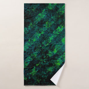 Fondo rayado verde negro azul con borroso, gra