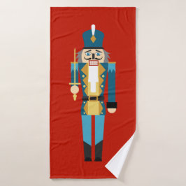 Fondo Rojo Nutcracker de los navidades