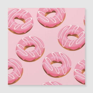 Fondo transparente de donuts acristalados