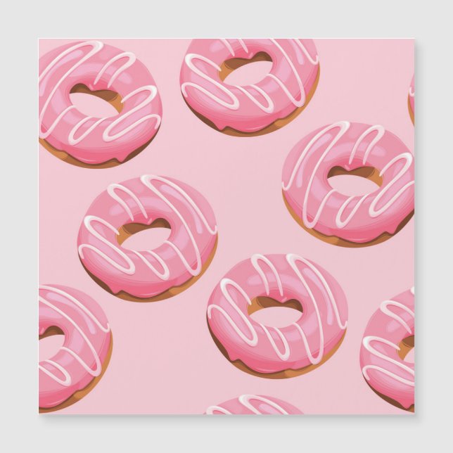 Fondo transparente de donuts acristalados (Anverso)