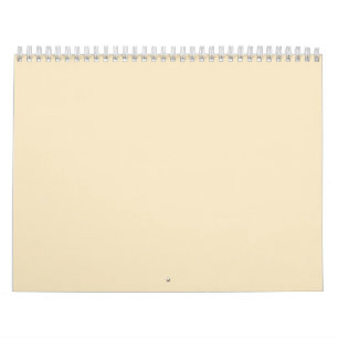 Fondos beige crema en un calendario