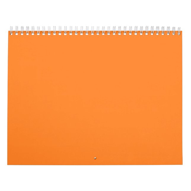 Fondos de naranja en un calendario (Tapa)