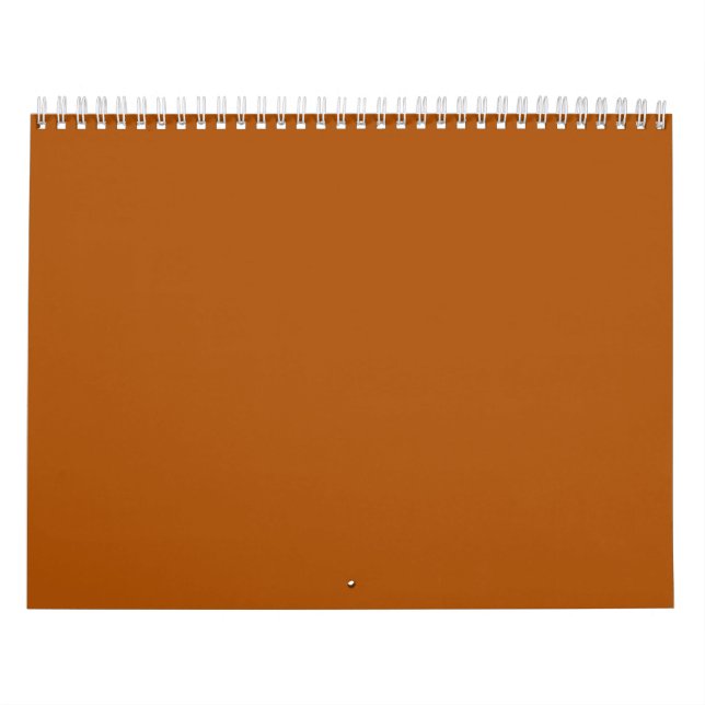 Fondos de Naranja quemados en un calendario (Tapa)