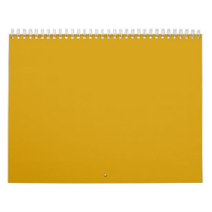 Fondos de oro naranja en un calendario