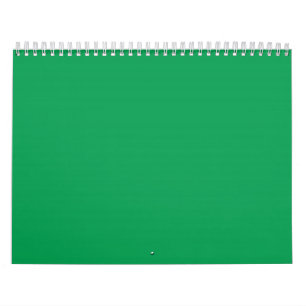 Fondos de Verde Hierba en un Calendario