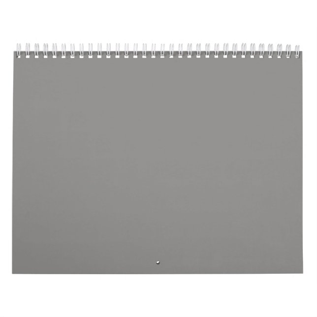 Fondos grises en un calendario (Tapa)