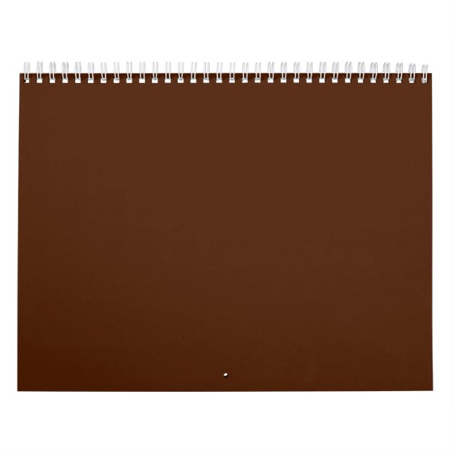 Fondos marrones en un calendario (Tapa)