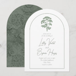 FONDURA | Invitación de boda arqueada