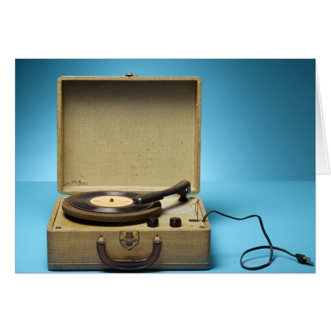 Fonógrafo de época (Anverso (Horizontal))