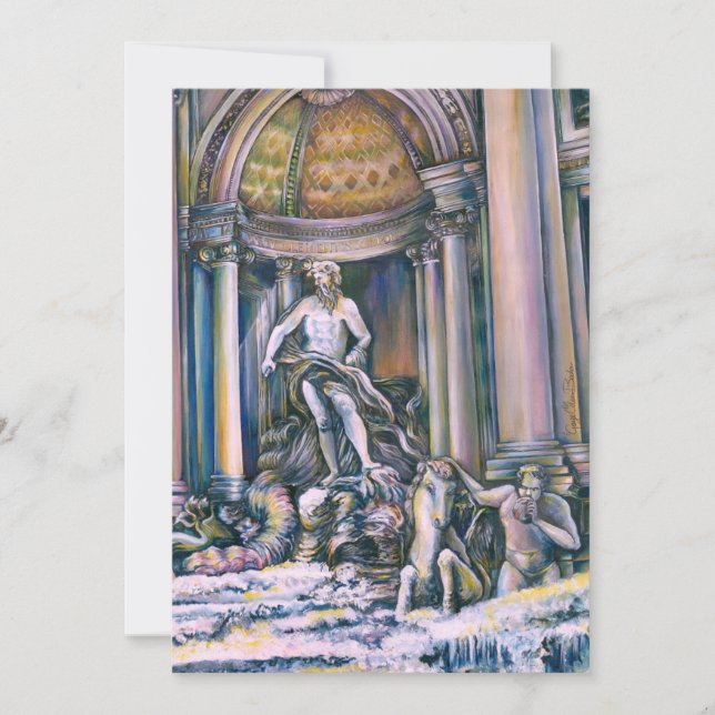 Fontana Di Trevi, Roma (Anverso)