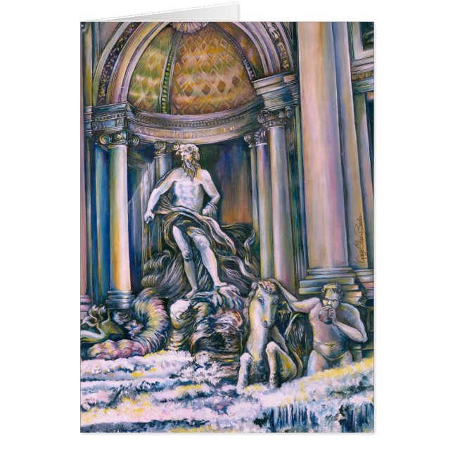 Fontana Di Trevi, Roma, Italia (Frente)