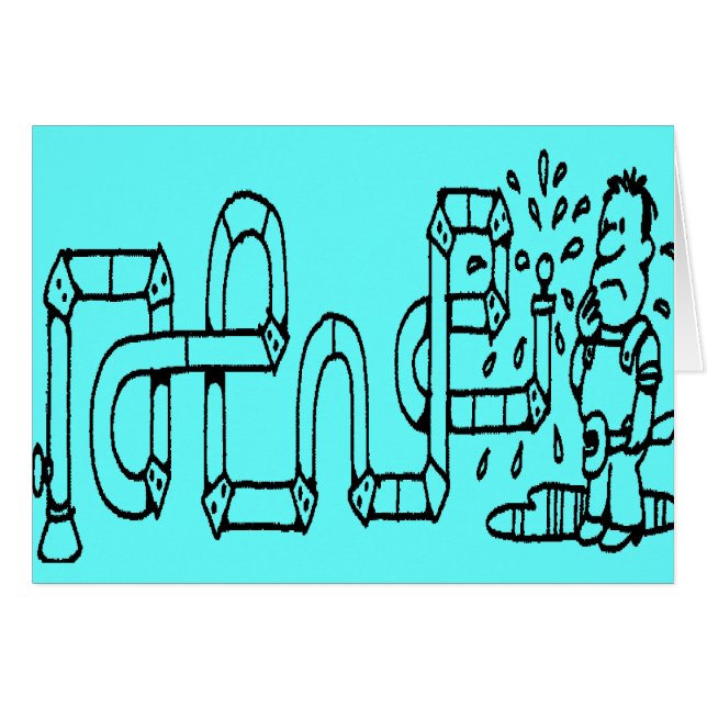 FONTANERO Y TUBOS (Anverso (Horizontal))