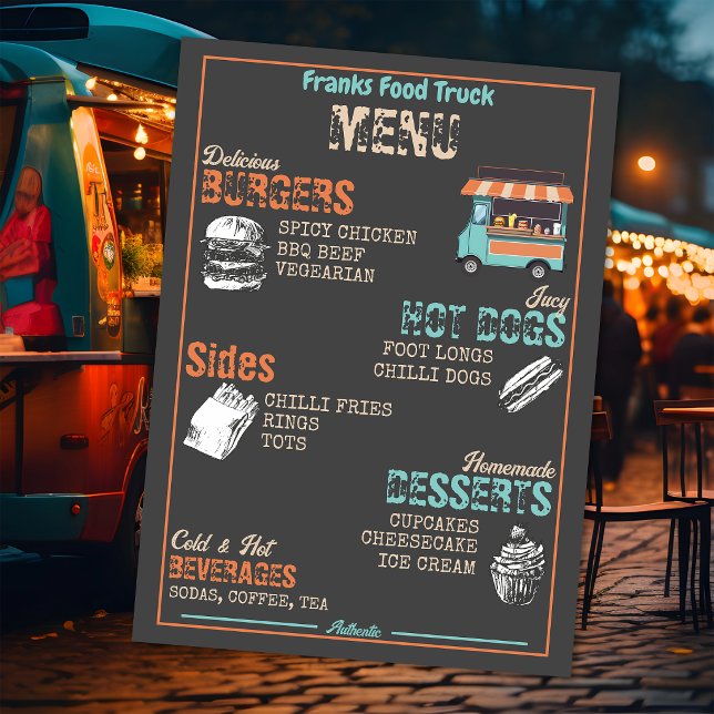 Food Truck Menu (Subido por el creador)