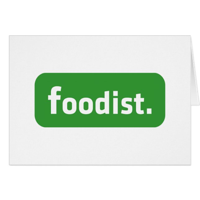 Foodist. Tarjeta mediana (Anverso (Horizontal))
